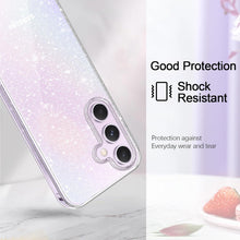 Klar Glitzer Handyhülle Samsung Galaxy A35 5G Transparent