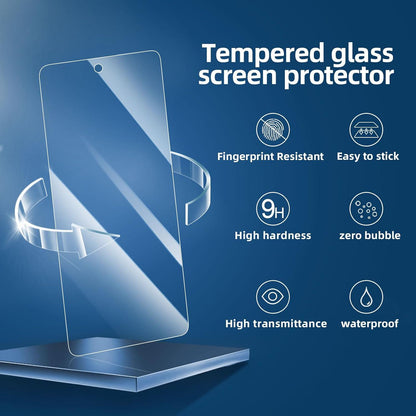 Panzer Schutz Glas Xiaomi Poco M6 Pro 4G Displayschutz 9H Härte