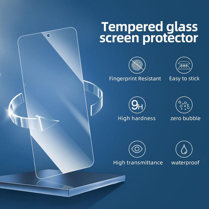 Panzer Schutz Glas Xiaomi Redmi Note 13 5G/4G 3 Stück 9H Härte Ultra-klar