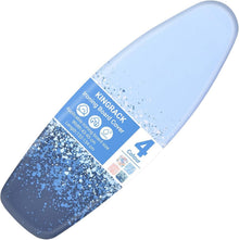 Bügelbrettbezug Baumwolle extra dick 7 mm Polsterung 134x45 cm