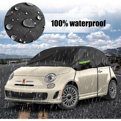 Halbabdeckung Fiat 500 (2007-2023) – Schutzhülle für Ihr Auto