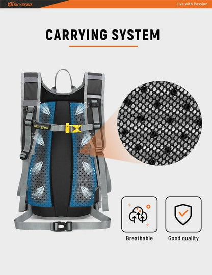 SKYSPER Wanderrucksack 20L Klein Tagesrucksack