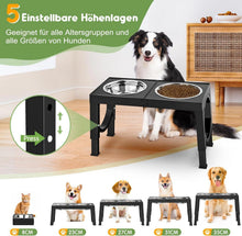 XBEN Erhöhter Hundenapf 5 Höhenverstellbar Futternapf 2
