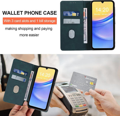 Handyhülle Samsung Galaxy A15 4G/5G Leder Flip Case