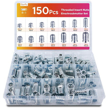 Gewindeeinsätze für Holz 150 Stück M6/M8/M10 mit Box