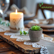 Sukkulenten Künstliche Pflanzen 5 Stück Topf Deko Wohnzimmer