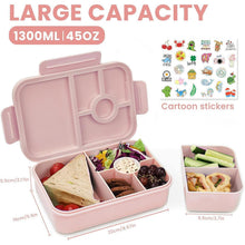 Bugucat Brotdose Kinder 1300ML Auslaufsicher 3PCS - Lunchbox
