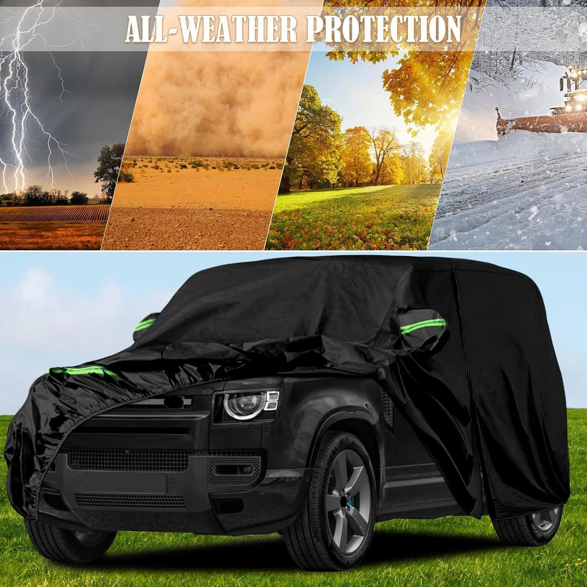 Wasserdichte Autoabdeckung für Land Rover Defender 110 2020-2025