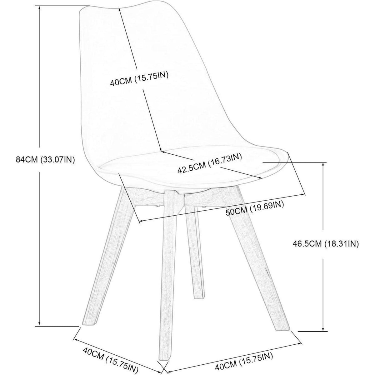 Esszimmergruppe für 6 Personen – Weißer Tisch & Grau/Schwarz Stühle