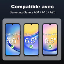 Panzer Schutzfolie Samsung Galaxy A25 5G 6,5 Zoll, 3x 9H