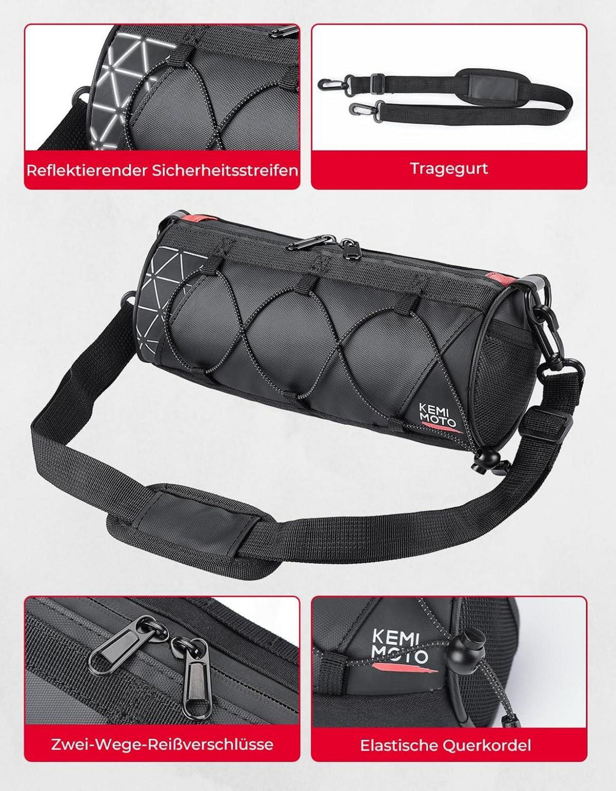 Lenkertasche Fahrrad Wasserdicht Bikepacking Umhängetasche