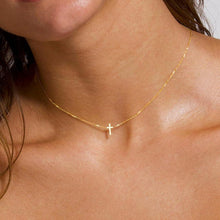 TINGN Kreuz Kette Gold 14K Vergoldet Layered Choker