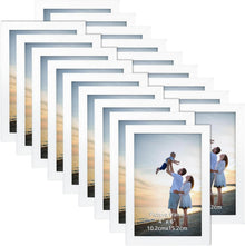 Bilderrahmen Set für Wand & Tisch 10x15cm Weiß 18er-Set