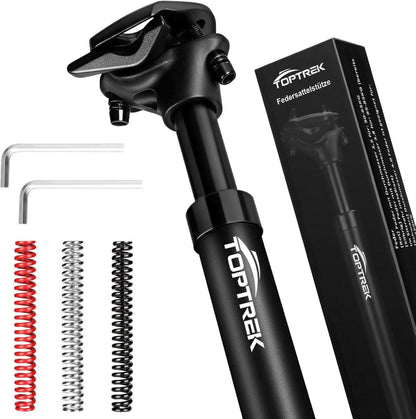 Gefederte Sattelstütze 27.2/30.9/31.6mm MTB/Citybike/E-Bike