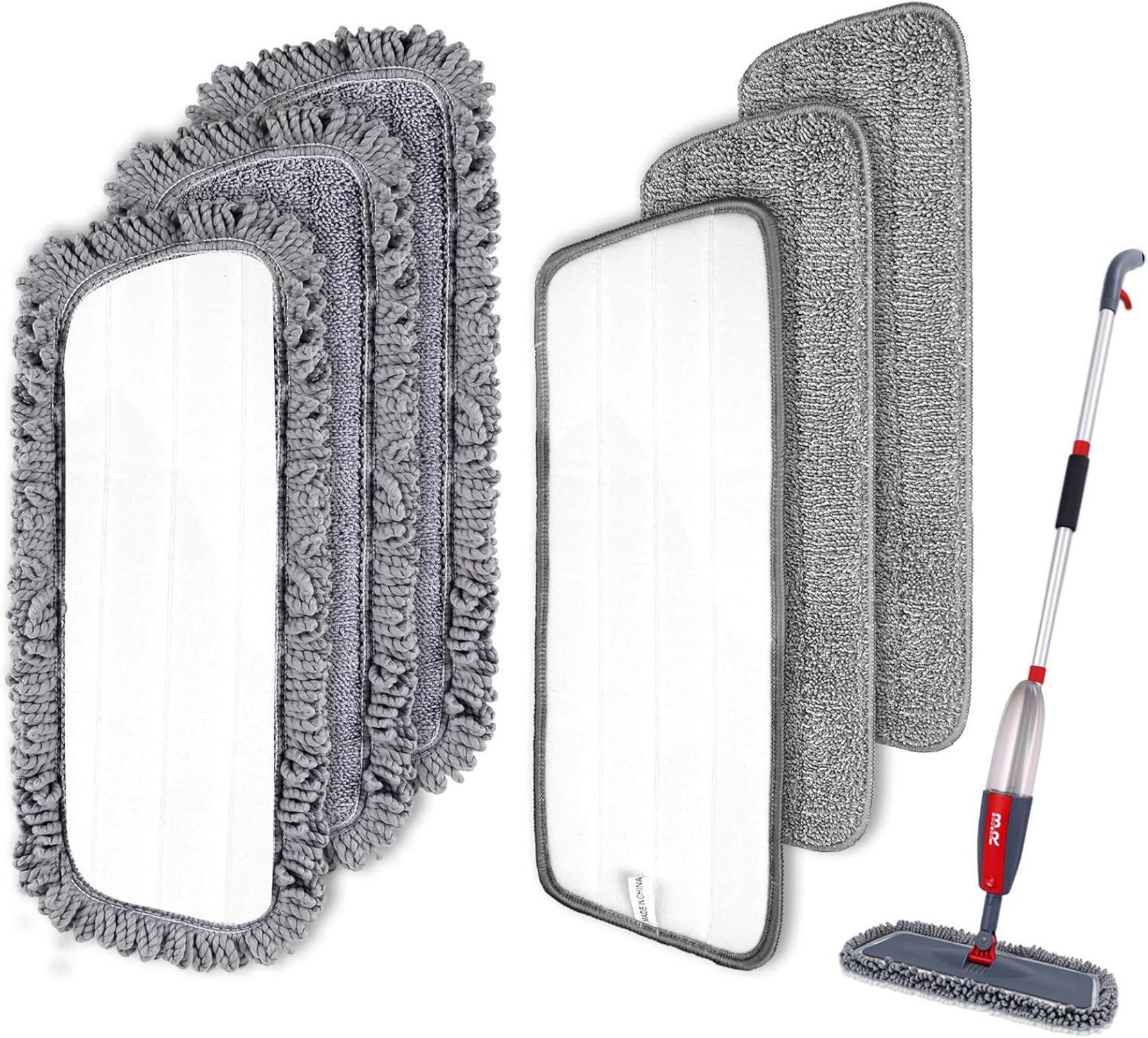Mikrofaser Ersatzköpfe für Mopp 6 Stück Wischpads