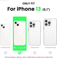 ORNARTO iPhone 13 Silikon Case 6,1 Flüssig Silikon Hülle