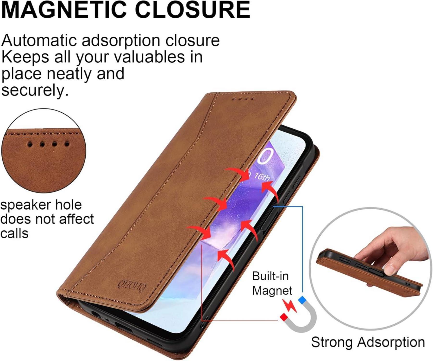 Samsung Galaxy A55 5G Handyhülle Magnet Flip Case Premium