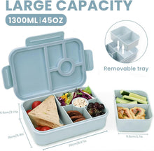 Bugucat Brotdose Kinder 5 Fächer 1300ML Auslaufsicher Bento