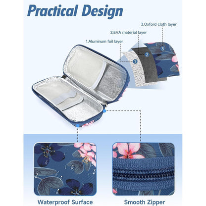 Insulin Kühltasche mit Kühlakkus für Reise & Alltag