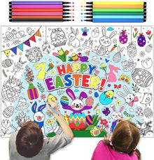 Oster Ausmaltischdecke Papier 12 Farbstifte Kinder Jungen Mädchen
