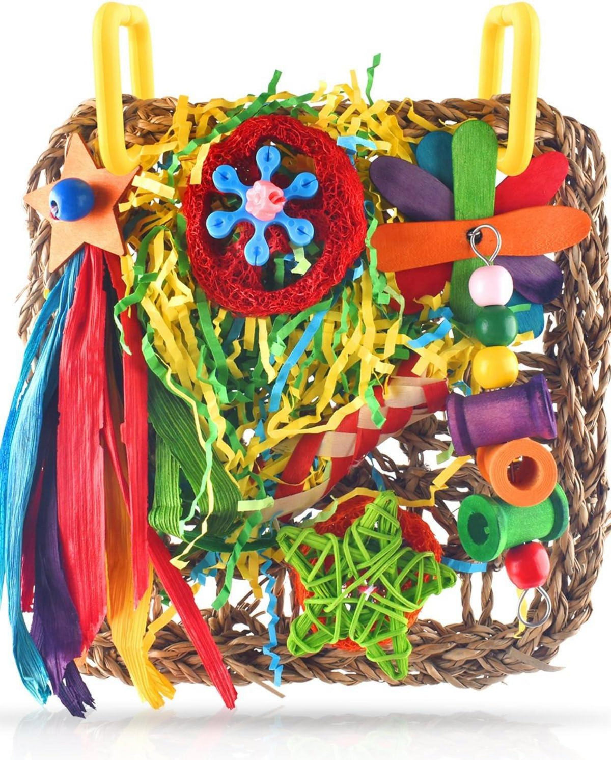 Nymphensittich Spielzeug für Papageien & Vögel - Multifunktional