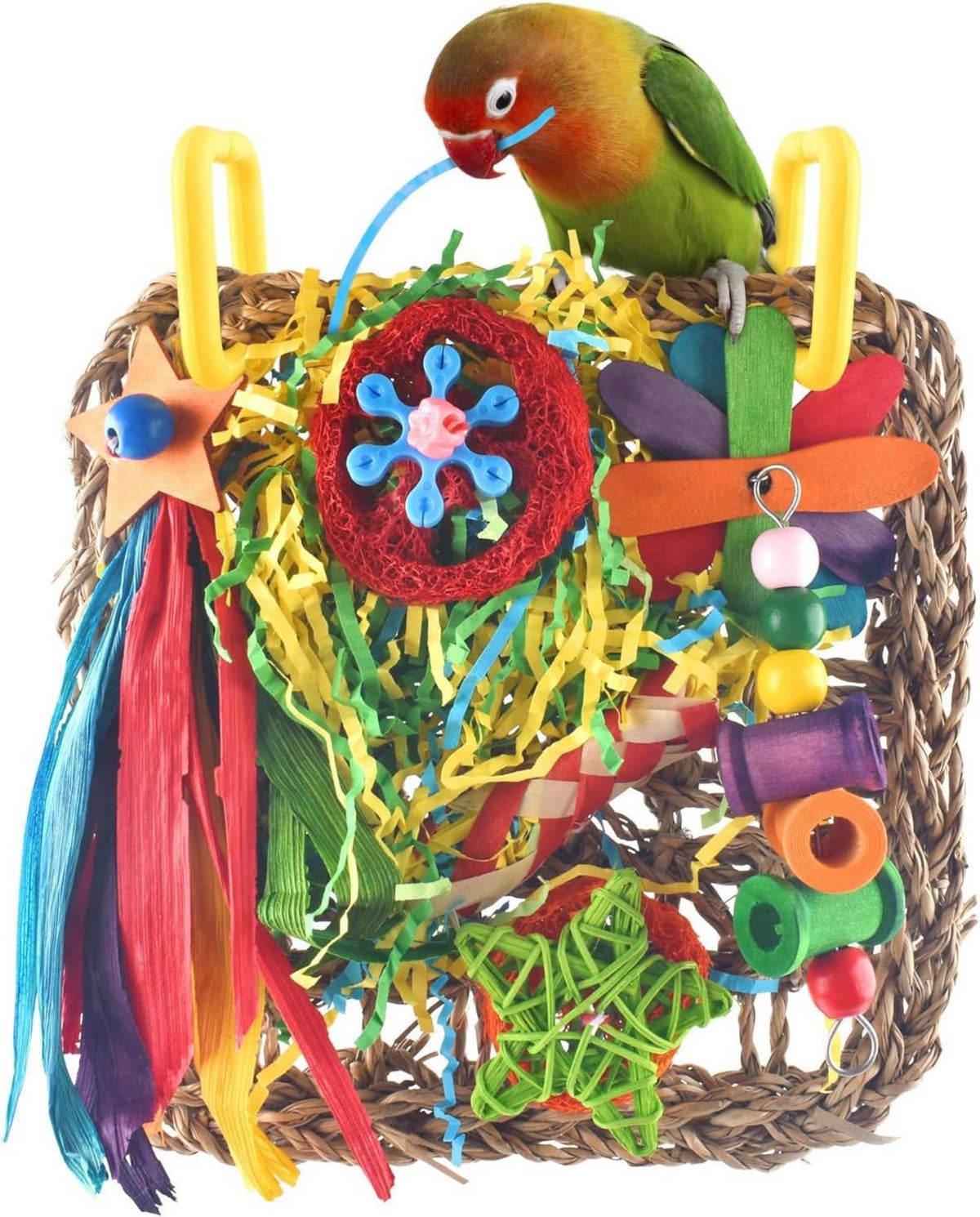 Vogelspielzeug Nymphensittich Wellensittich Spielzeug Kauspielzeug