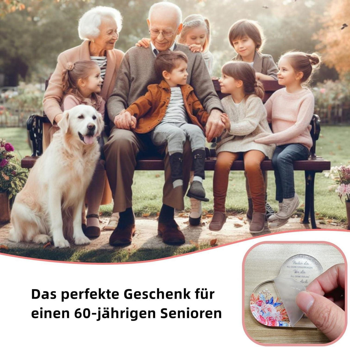 Acryl Block Geschenk 60. Geburtstag 1964 Deko Frau Mann