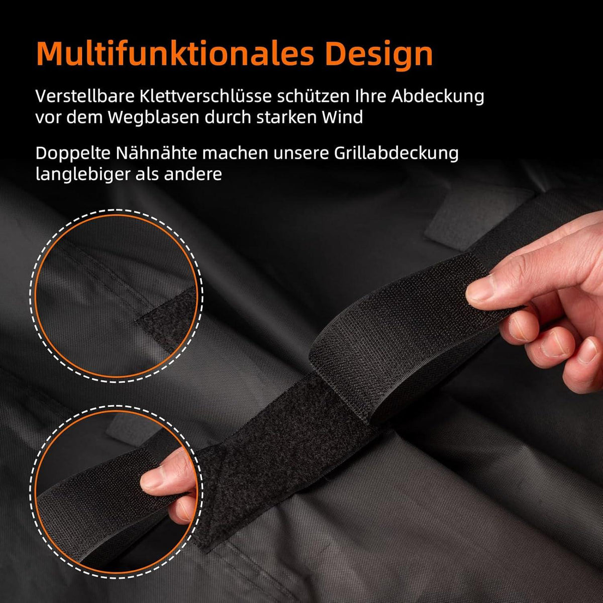 Grillabdeckung Wasserdicht für Weber Grill 147x61x122cm