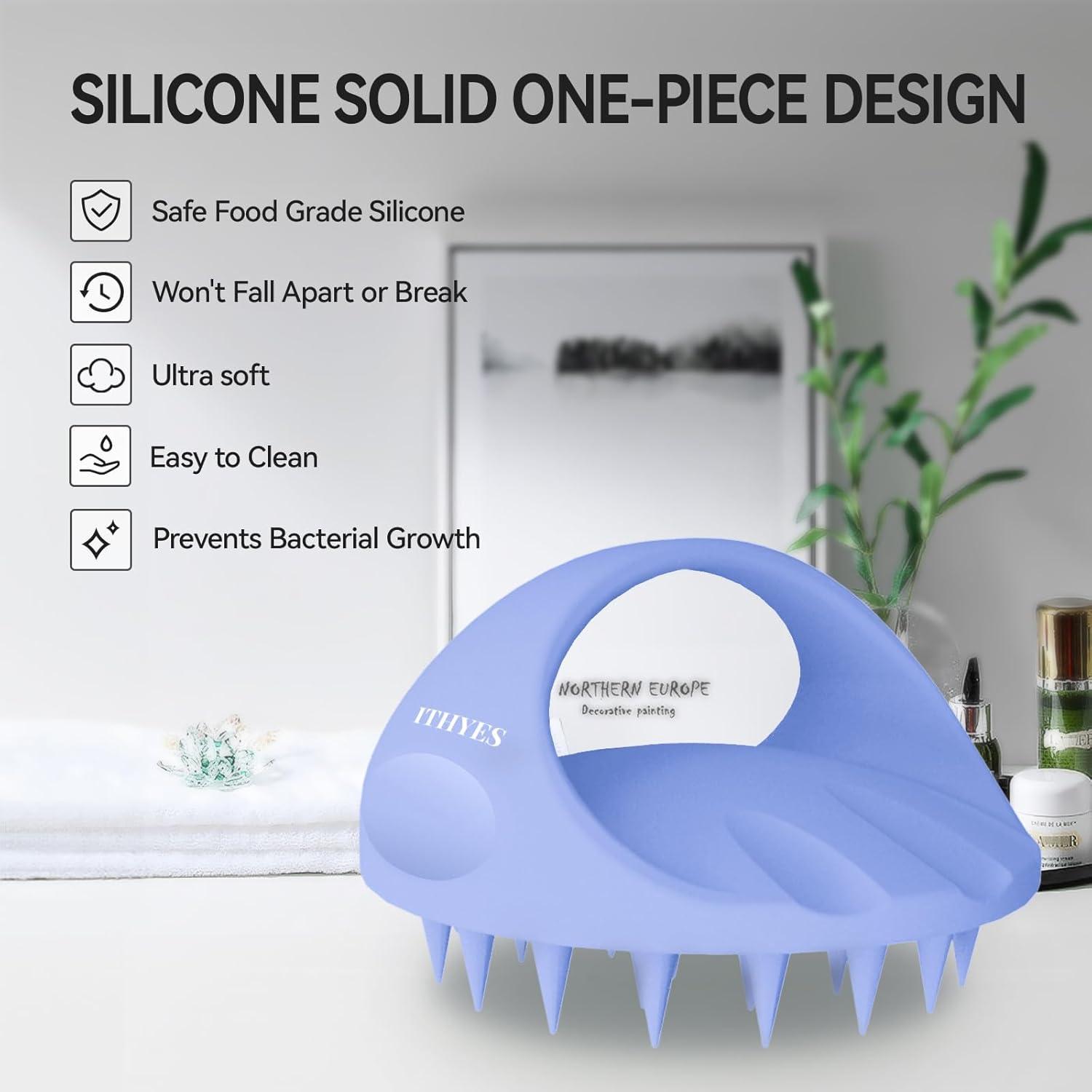 Kopfmassage-bürste Vergrößertes Design Silikon
