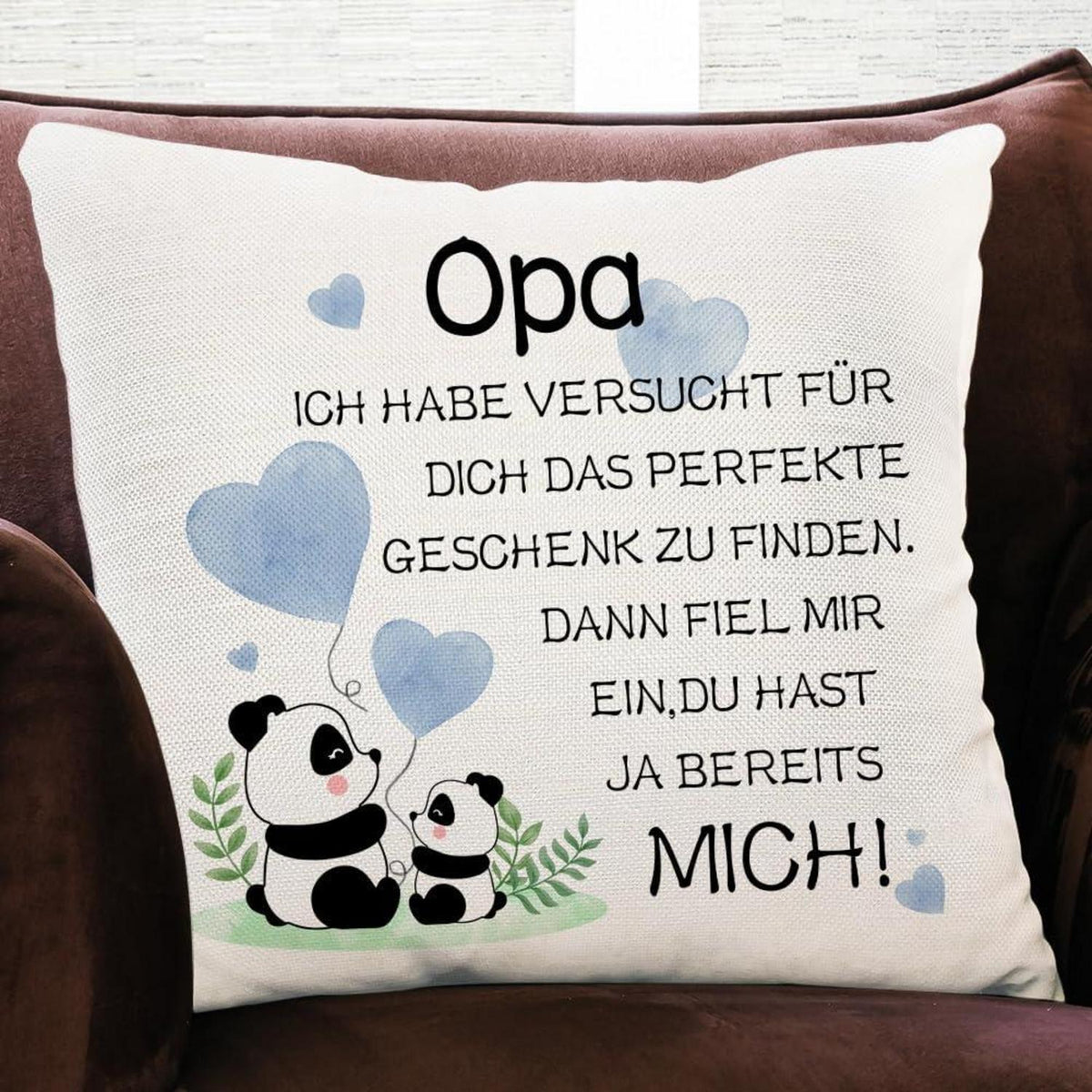 Geschenkidee Renter Kissenbezug 45x45 cm lustiges Geburtstagsgeschenke