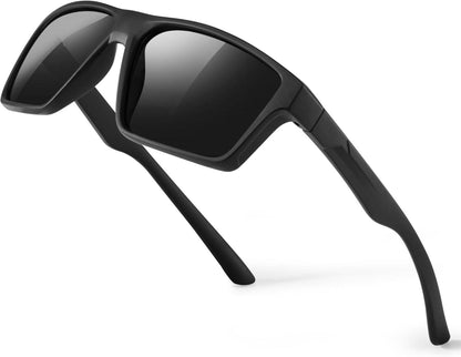Polarisierte UV400 Sonnenbrille Quadratisch für Damen und Herren