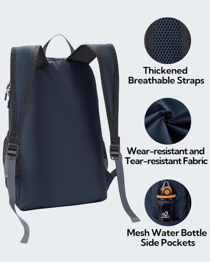 Ultraleichter Faltbarer 18L Wanderrucksack für Outdoor & Reisen
