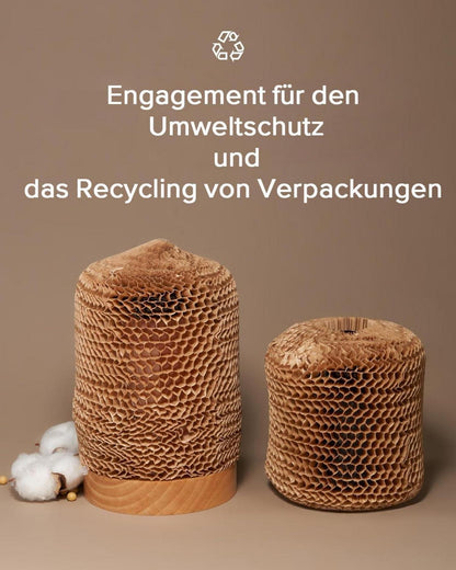 Duftkerze Eukalyptus Minze 550g 90h große Kerzen Aromatherapie