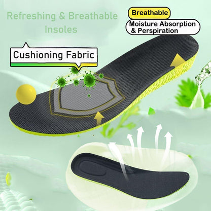 Memory Foam Einlegesohlen Sport Schuheinlagen Damen Herren