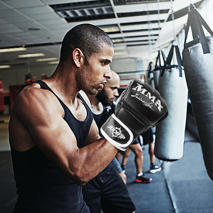 MMA Handschuhe Kickboxen für Männer und Frauen, atmungsaktiv, langlebig, Handgelenkstütze