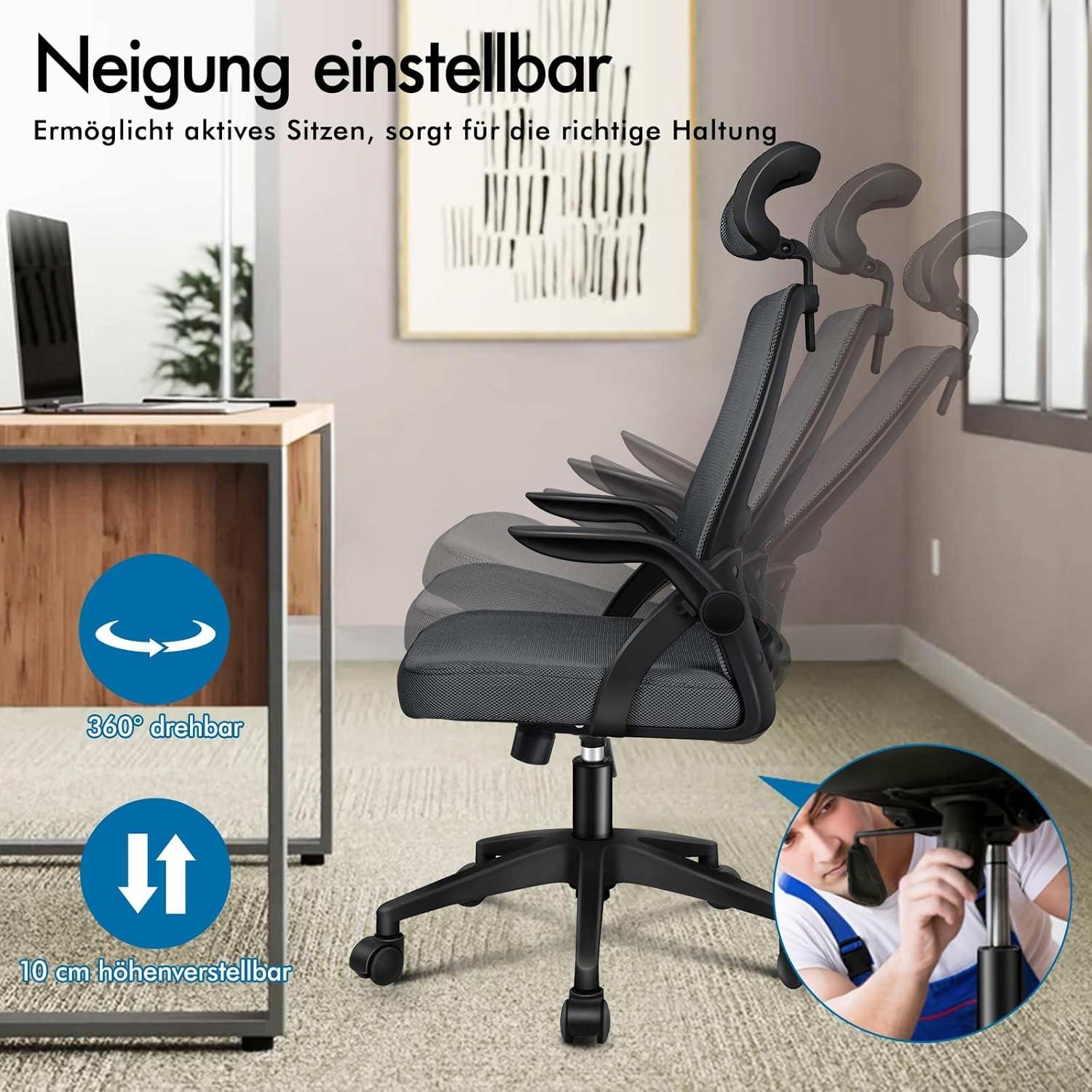 Ergonomischer Büro-Schreibtischstuhl mit