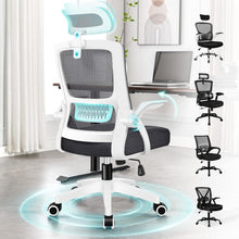 Ergonomischer Büro-Schreibtischstuhl mit Lordosenstütze und