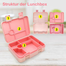 Brotdose Kinder Bento Box Auslaufsicher Lunchbox Mädchen