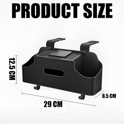 Auto Rücksitz Organizer mit Becherhaltern & Haken