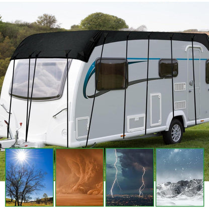 Wohnmobil Abdeckung 6.5 x 3m – Wasserdicht & UV-Schutz