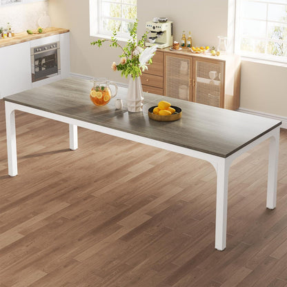 Industrietisch Esstisch Eiche für 6-8 Personen 200x70 cm