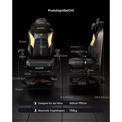 Gaming Stuhl AutoFull M6 mit 3D-Armlehnen und