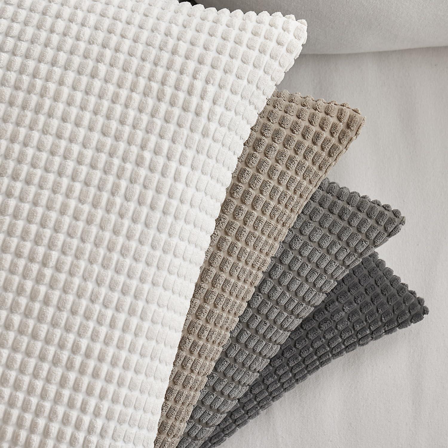 Weicher Kordsamt Kissenbezug 4er Set Dekokissen 40x40 cm
