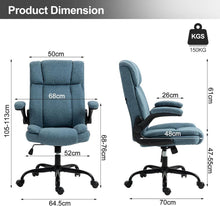 Ergonomischer Bürostuhl mit 150KG Belastbarkeit und