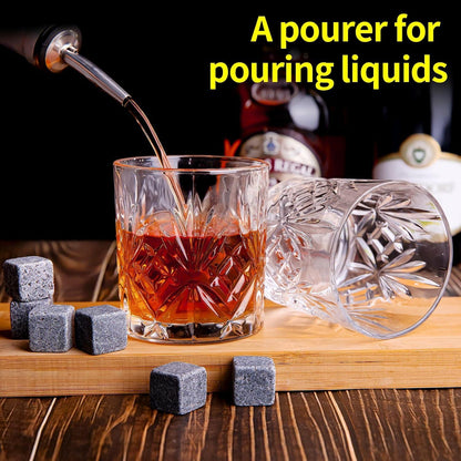 Whiskygläser 2er-Set 325ml Rocks-Gläser Tumbler Bourbon