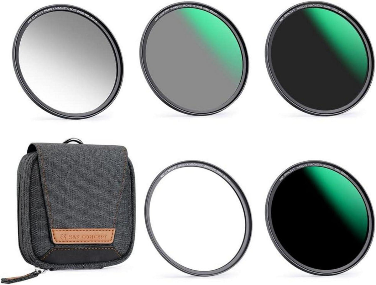 Magnetic Filter Set Nano X-Serie 37mm GND8 ND8 ND64 ND1000 Adapterring