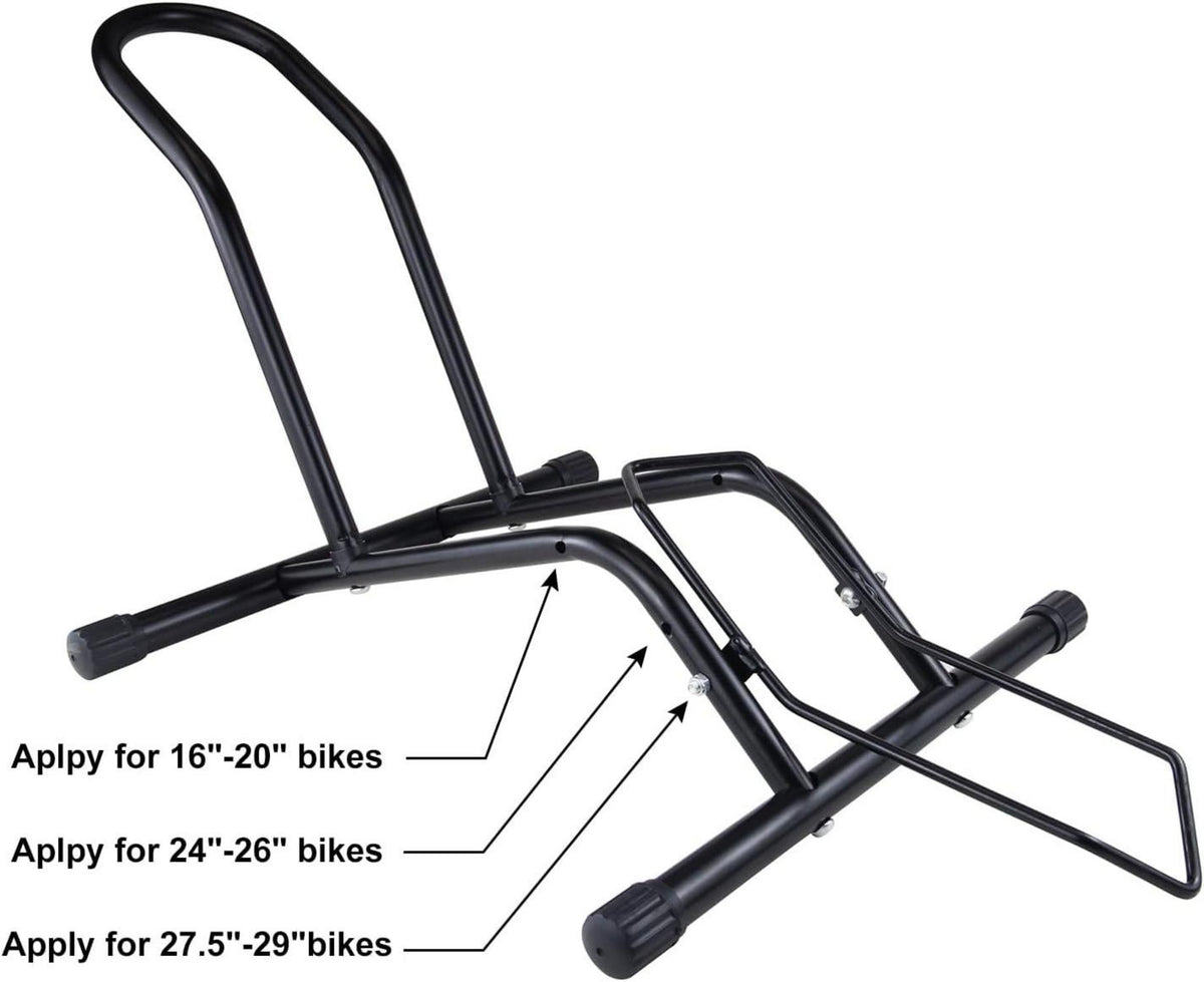 Fahrradständer MEGHNA Professional Ständer für Mountainbike Rennrad Schwarz