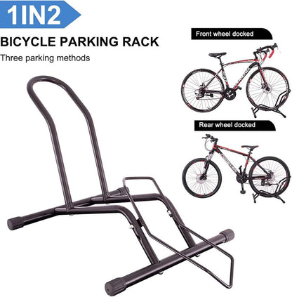 Fahrradständer MEGHNA Professional Ständer für Mountainbike Rennrad Schwarz
