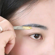 Pinzetten Set 3-teilig Präzisions Pinzettenset Augenbrauen