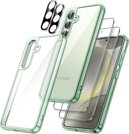 Hülle für Samsung Galaxy S24+ 5 in 1 Stoßfeste Handyhülle